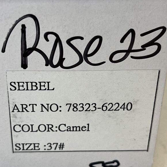 Josef Seibel NEW Open Peep Toe Camel Brown Pumps Comfort Sandals EU 37 6- 6.5 - Picture 13 of 14